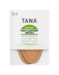 half leather insole